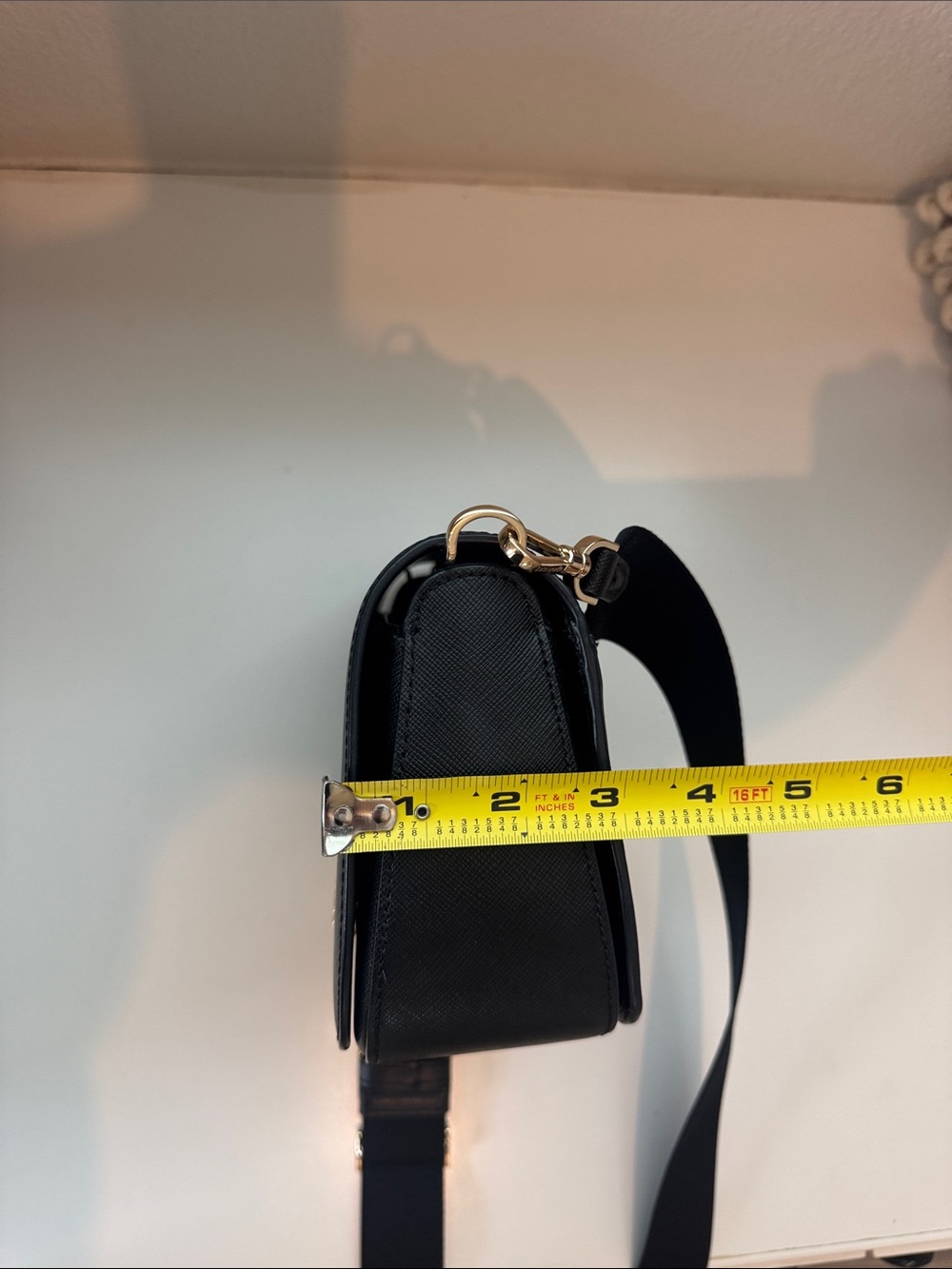 Kate Spade Black Leather Crossbody with Gold Hardware - Picture 16 of 16
